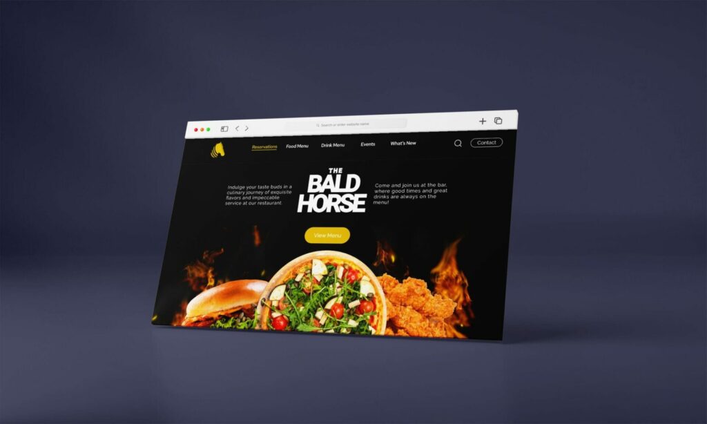 Bald-Horse-Website
